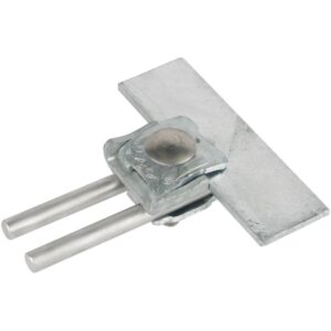 DEHN SE FK DUL 8.10 KBF0.7 8 STTZN Falzklemme Ø8-10mm, 0,7-8mm, Stahl, feuerverzinkt – Bild 1