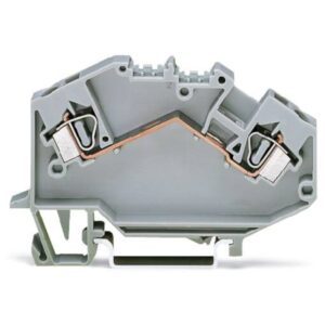 WAGO Reihenklemme 781-601, 0,08-4qmm, 1Etage, 2kl, grau – Bild 1
