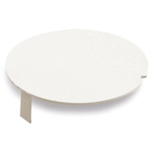 DIETZEL ASD/TD 70 Steckdeckel, Kunststoff, Ø70mm, weiß – Bild 1