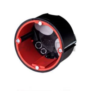 F-TRONIC BS2700 Brandschutzdose E90 HW luftd IP30, Ø68x50mm, Kunststoff, rund – Bild 1