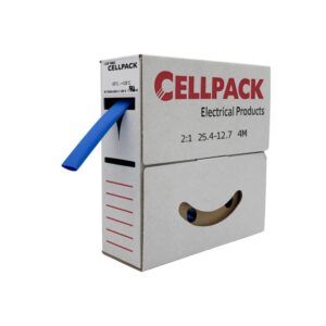 CELLPACK SB/25.4-12.7/BU/4m Schrumpfschlauch dünnw blau – Bild 1
