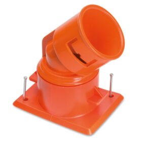 DIETZEL VBT 25/45 Wand-/Deckenübergang, Ø25mm, 45°, Betonbau – Bild 1