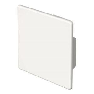 BETTERMANN WDK HE60060RW Endstück LF-K 60x60mm, Kunststoff, reinweiß – Bild 1