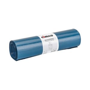 CIMCO Müllbeutel 120l, 1100x700mm, 0,08mm, blau – Bild 1