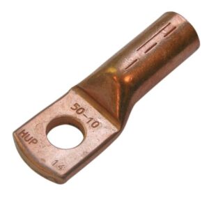 HAUPA Presskabelschuh 50qmm 290052 blank gebeizt DIN 46235 – Bild 1