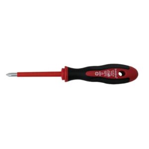 HAUPA 101942 Schraubendreher Kreuz PH1 1000V 80mm ger 2Komp – Bild 1