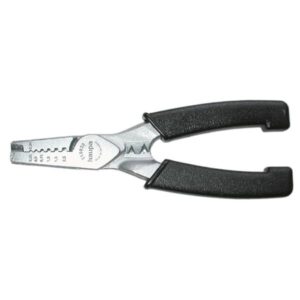 HAUPA 210820 Presszange mech, Aderendhülsen 0,25-2,5qmm, mattverchromt – Bild 1