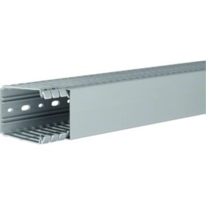 HAGER BA780060 Verdrahtungskanal PVC 80x60mm steingrau – Bild 1