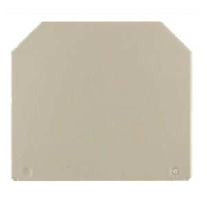 WEIDMÜLLER WAP 16+35 WTW 2.5-10 Abschlussplatte beige – Bild 1