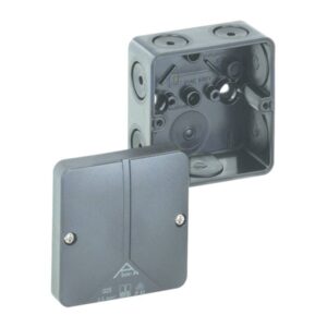 SPELSBERG Abox-i 025-L/sw Abzweigdose IP65 2,5qmm, 80x80x52mm, schwarz – Bild 1
