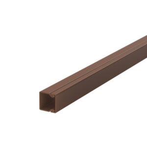 BETTERMANN WDK15015BR Leitungsführungskanal Kst 15x15x2000mm sepiabraun RAL8014 – Bild 1