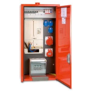 DIETZEL Baustromverteiler MO-ZV-M 025/21000/01/Ü, 17,3kVA, 1CEE16A, 2Steckdose, 1Zähler – Bild 1