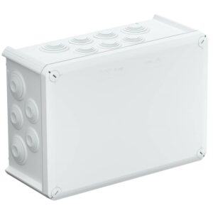 BETTERMANN T 350 Abzweigdose IP66 35qmm, 285x201x120mm, lichtgrau, Kunststoff – Bild 1