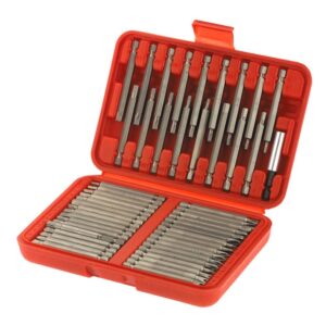 CIMCO 114606 Bit-Set 50St Magnethalter, 2xPH 2xPZ 14xTX, Chrom-Vanadium-Stahl – Bild 1