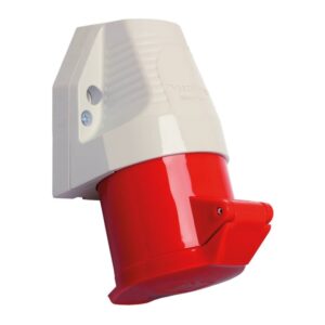 WALTHER 130 CEE-Steckdose 5p 32A, rot, IP44, Aufputz – Bild 1
