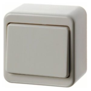BERKER 300640 Wechselschalter cws glz, AP IP20 1f, weiß glänzend