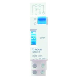 THEBEN ELPA 8 Treppenlichtzeitschalter REG mech 230VAC, DIN-Schiene, 3- und 4-Leiter-Schaltung – Bild 1