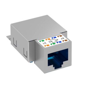 BETTERMANN ASM-C6 G Modular-Buchse Cat6 RJ45 geschirmt grau – Bild 1