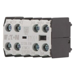 EATON Hilfsschalterblock 22DILEM, 2S 2Ö, Frontbefestigung, 4A/AC, Schraubanschluss – Bild 1