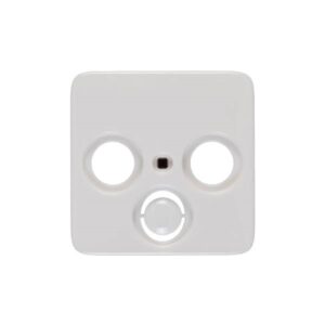 LEGRAND 776282 Zentralplatte Sat/TV/Radio, Creo Ultraweiß – Bild 1