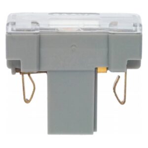 BERKER 1675 Steck-Glimmlampe 230V, Modul-Einsätze grau, IP44 – Bild 1