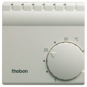 THEBEN RAMSES 708 Raumthermostat 230V 10A Wechsler IP30 reinweiß – Bild 1