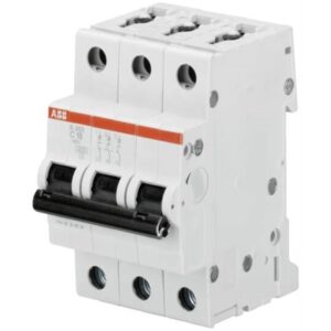 ABB S203-C16 Leitungsschutzschalter AC, C 16A, 3p, 400V, 3TE, 50Hz – Bild 1