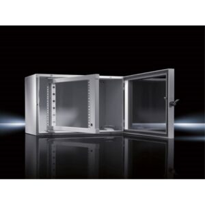 RITTAL Netzwerkschrank EL 1919500 9HE B600xH380xT369mm IP55 RAL7035 – Bild 1