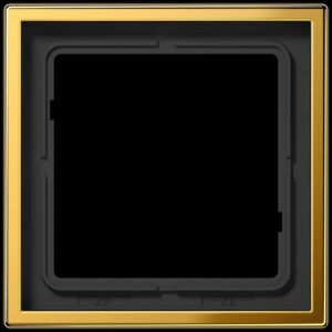 JUNG GO 2981 Einbaurahmen 1f gold Metall – Bild 1