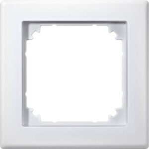 MERTEN 484119 Rahmen 1f polarweiß matt Thermoplast