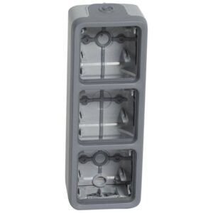 LEGRAND 069679 Gehäuse AP 3f Kst grau – Bild 1