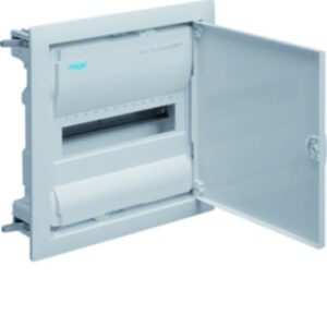 HAGER VH12AT Kleinverteiler HWV 1x12PLE Stahlblechtür IP30 321x314,5x87mm – Bild 1
