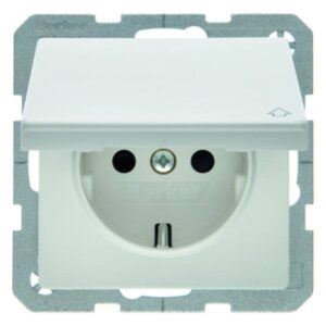 BERKER 47516089 Steckdose 1f polws samt – Bild 1