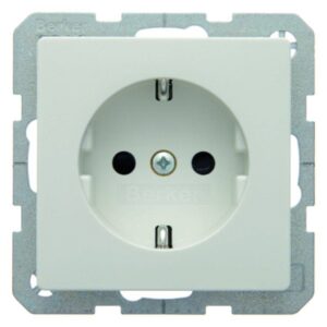 BERKER 47236089 Steckdose SCHUKO polarweiß UP IP20 – Bild 1