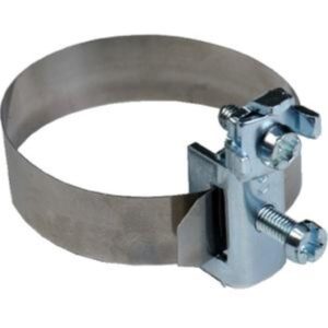 POLLMANN Erdungsrohrschelle EB 0 mont. Stahl 8-22mm galv./elektrolytisch verzinkt 2,5-16qmm 1f