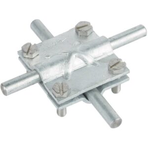 DEHN SE KS 8.10 8.10 FL30 OV STTZN Kreuzverbinder, Stahl, feuerverzinkt – Bild 1
