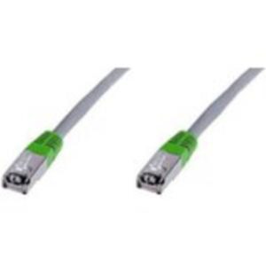 ASSMANN DK-1531-100 Patchkabel Cat5E 10m grau SF/UTP RJ45 AWG26 – Bild 1