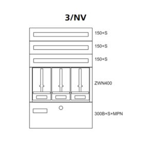 EATON BP-O-BN-800/12-3Z Aufputz-Zählerverteiler IP30 – Bild 1