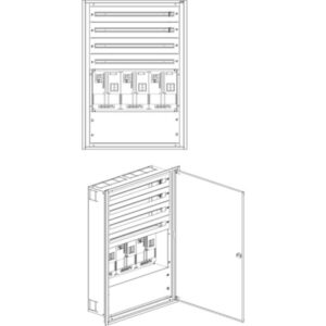 EATON U-NR-3/1300-3Z/4NZR Komplettschrank UP 3Z – Bild 1