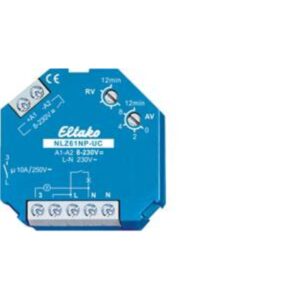 ELTAKO Zeitrelais NLZ61NP-UC, 8-230V/AC, 0s-12m, ansprVerz, 10A/250V AC – Bild 1