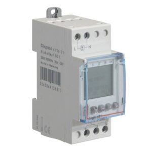 LEGRAND AlphaRex³ D21 Schaltuhr 230VAC 1kan Wechsler 412631 – Bild 1