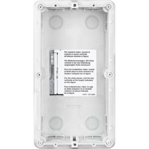 LEGRAND Bticino 350020 UP-Kasten, 117x214x45mm, Kunststoff, für SFERA und LINEA 3000 Türstationen – Bild 1