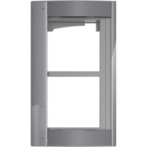 LEGRAND Bticino 350223 Rahmen-Türstation 2f UP anthrazit Aluminium – Bild 1