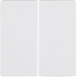 BERKER 85142129 Taste 2fach Q.1/Q.3 polarweiß, Schalter/Dimmer – Bild 1