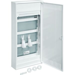 HAGER VA48NW Multimediaverteiler AP, 4x12TE, Kunststoff, IP30 – Bild 1