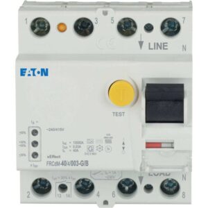 EATON FRCDM-40/4/003-G/B FI-Schutzschalter 4p, 415V, 40A, 0,03A, 4TE – Bild 1