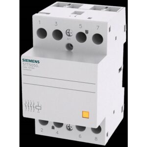SIEMENS 5TT5050-2 Installationsschütz 63A, 24V/AC/DC, 400V/AC, 4S, 3TE – Bild 1