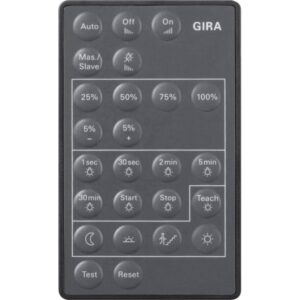 GIRA 237300 Handsender für Sensotec, Sensotec LED und Cube, schwarz – Bild 1