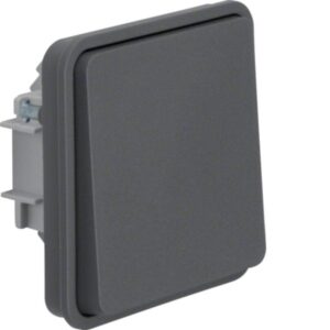 BERKER 6130763515 Wechselschalter W.1 lichtgrau matt IP55 1f 10AX