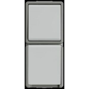 SIEMENS 5TA4816 DELTAfläche Wechselschalter grau IP44 – Bild 1
